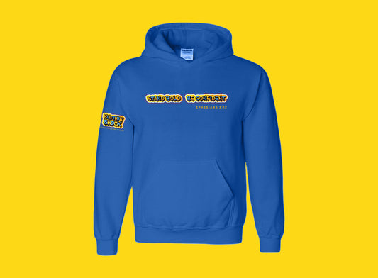 Stand Bold Be Confident Hoodie- Royal Blue